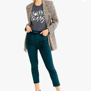 Free People Sweet Jane Velvet Pants